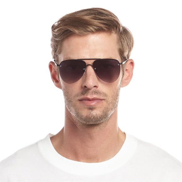 Le Specs The Prince Aviator Sunglasses - Picture 3 of 8